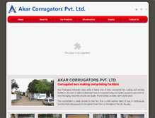 Tablet Screenshot of akarpackagingind.com
